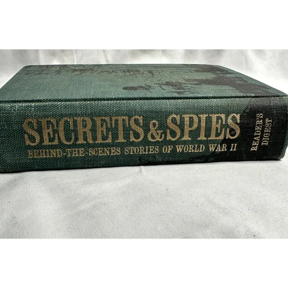 Readers Digest Secrets & Spies Behind the Scenes Stories of WWII 1964 Hard Cover